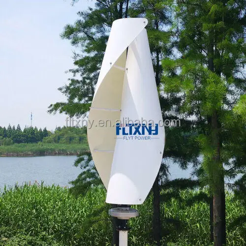 Residential Windkraftanlage Power Roof Use Portable 1kw 2kw 3kw 5kw Wind Turbine Solar Panel Hybrid System — view 6