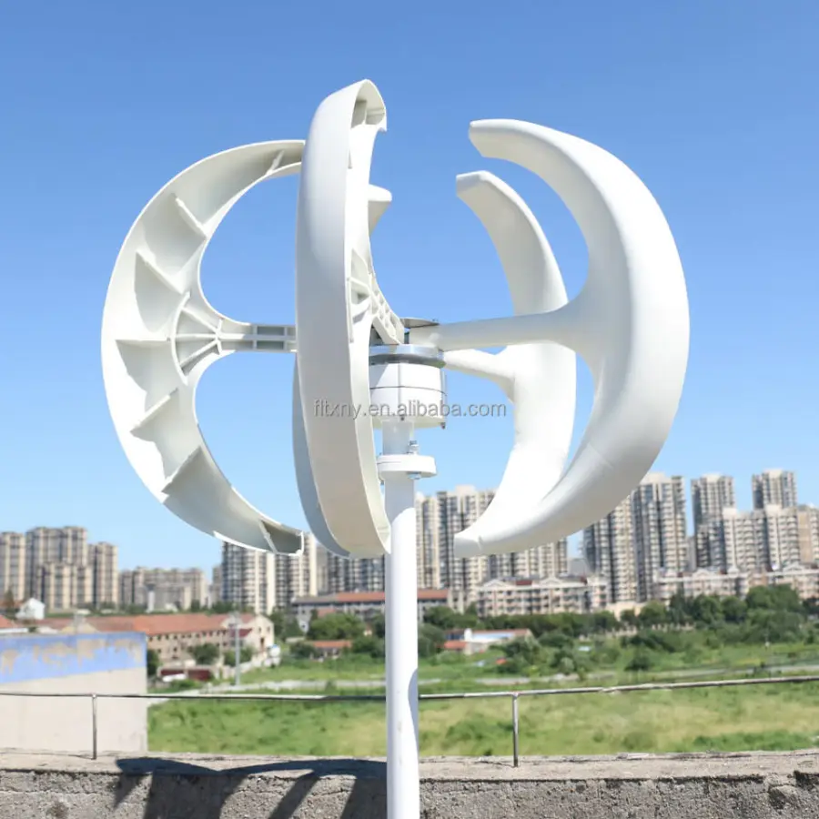 Double-layer Wind Turbines, Vertical Wind Turbines, High Efficiency 12/24, 100W, 200w, 300w, 400w, 500w, 1000w Windkraftanlage — image 3