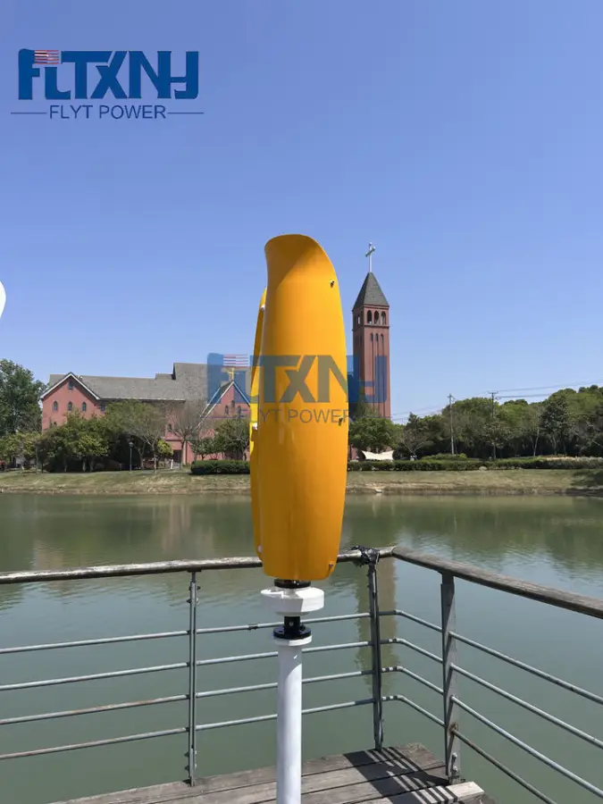 Poland Stock Wind Turbine 600w Silent Tulip Flower Vertical Axis Turbine Power for Home 12v Free Power — view 4