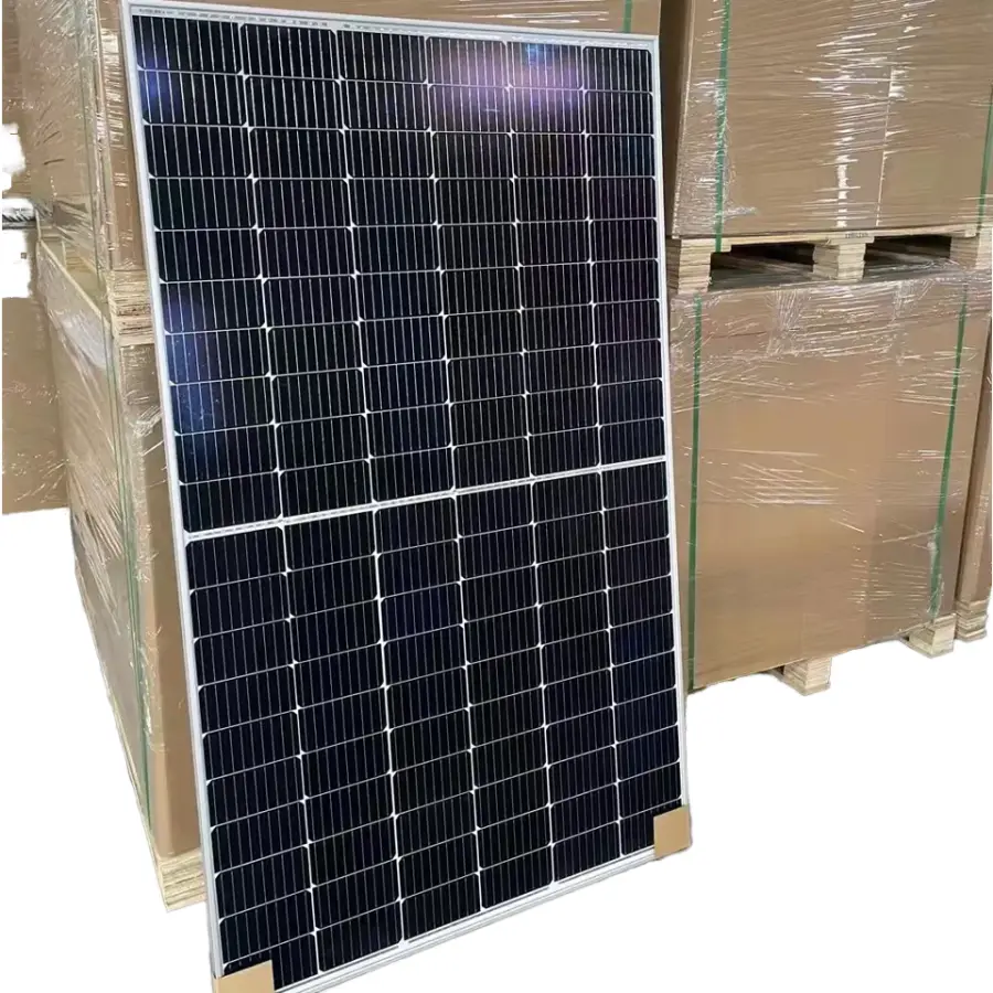 Full Power a Grade New Factory Price Fast Delivery 36v 24v 12v 550w 585w 600w 630w N-type PERC Bifacial Solar Panel Pure — view 1
