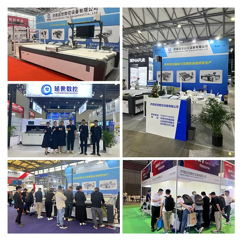 CNC Leather Cutting Machine for Genuine Leather Fur PU Shoes Belts Bags Car Seats with Oscillating Knife and CE — view 5