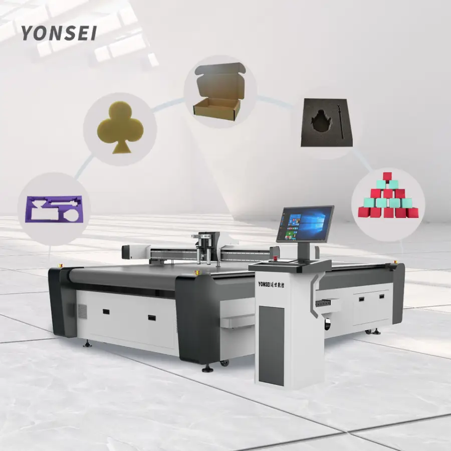 Textile Cutting Machine - CNC Fabric Cutter for Apparel Cloth and Clothing Cutting with Cutting Function — image 3