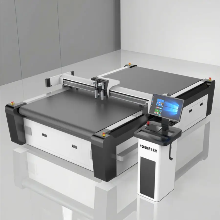 Multi-layer Cutting Machine CNC Multi-layer Textile Cutter Garment Rolling Cloth Cut Digital — image 3
