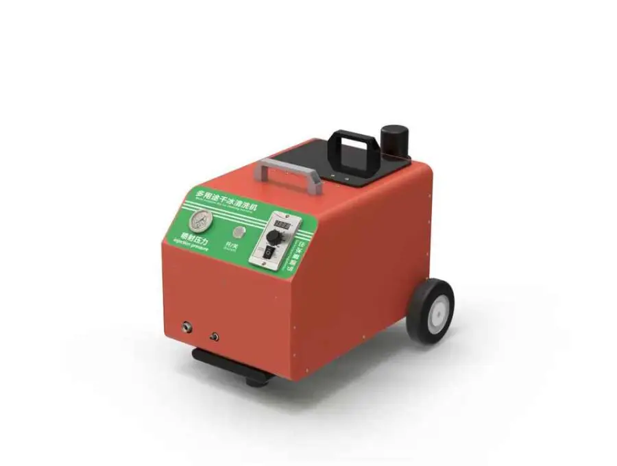 YUNRIVO 250W Easy-Move G6 Dry Ice Blasting Machine Electric High Pressure Cleaner 2kg Capacity 1 Year Warranty New Car C — view 2