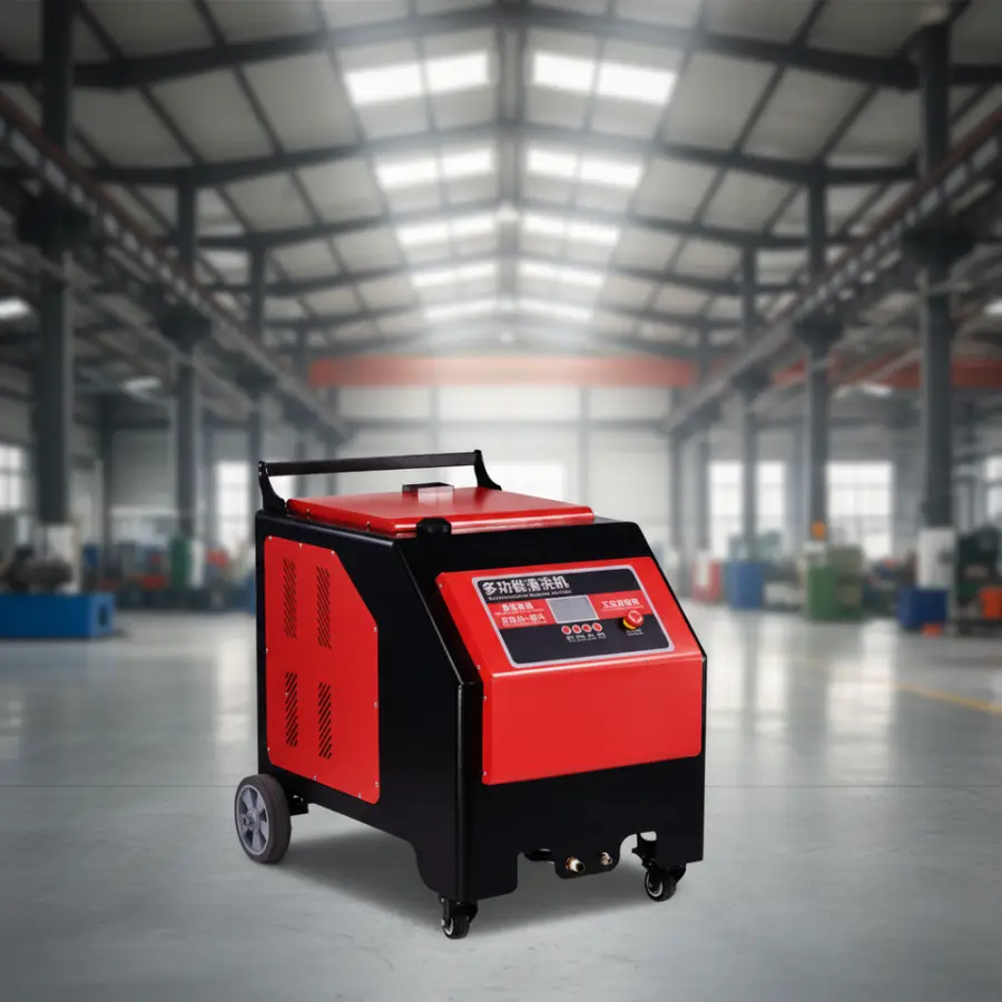 Industrial Diesel Hot Water Steam Cleaner with Vapor Cleaning New Instant Heating 240bar High Pressure — view 2