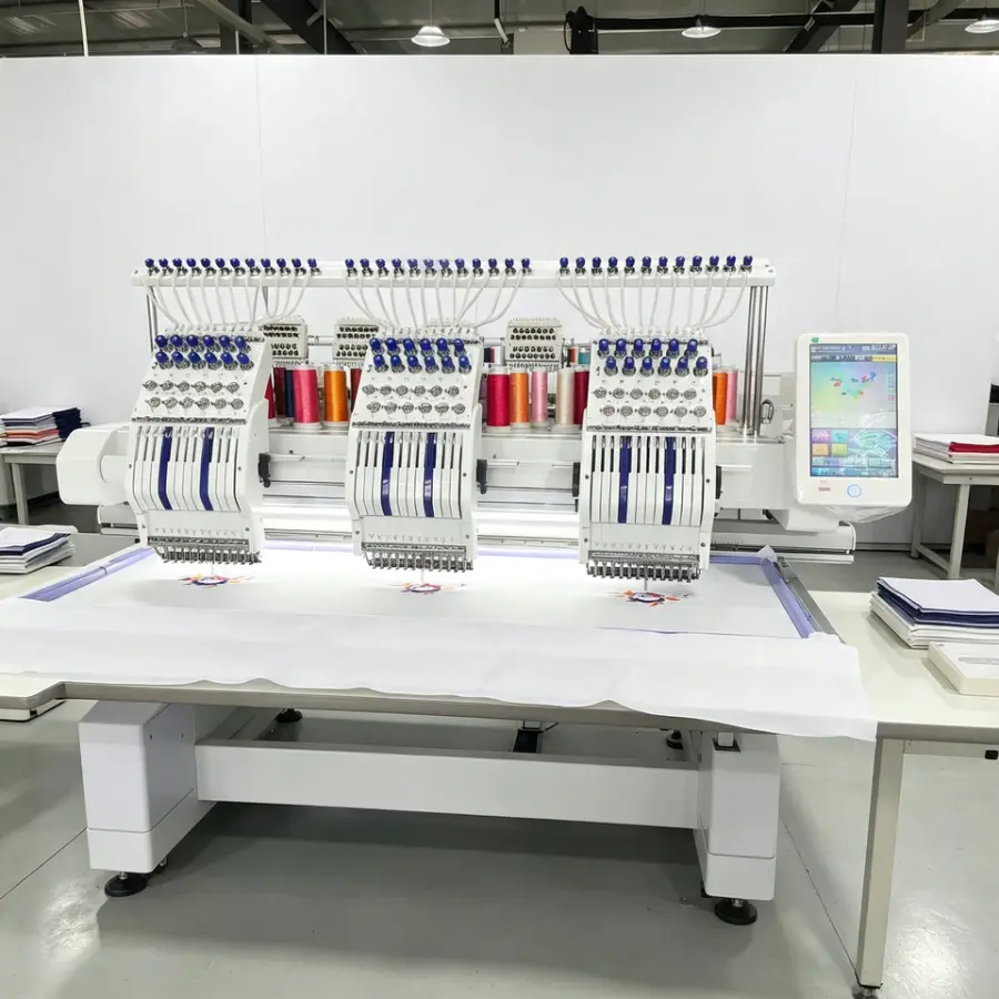 Reliable Efficient Embroidery Machine for Gym Apparel — image 3
