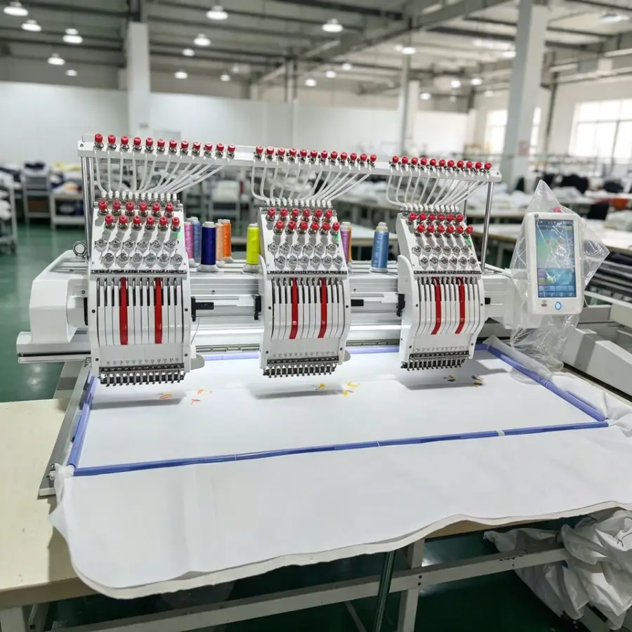 Reliable Efficient Embroidery Machine for Gym Apparel — image 4