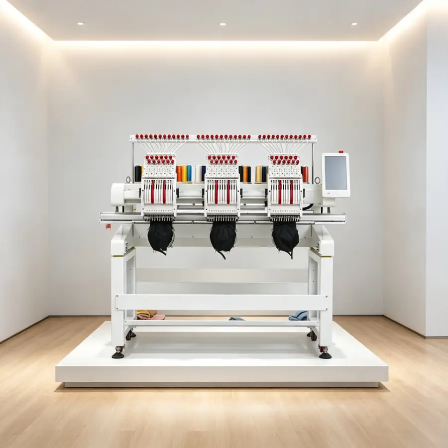 Reliable Efficient Embroidery Machine for Gym Apparel — image 5