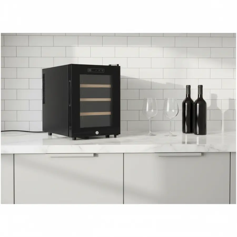 12 Bottles Commercial Wine Cellar Kitchen Wine Fridge Thermoelectric Refrigerator — image 4