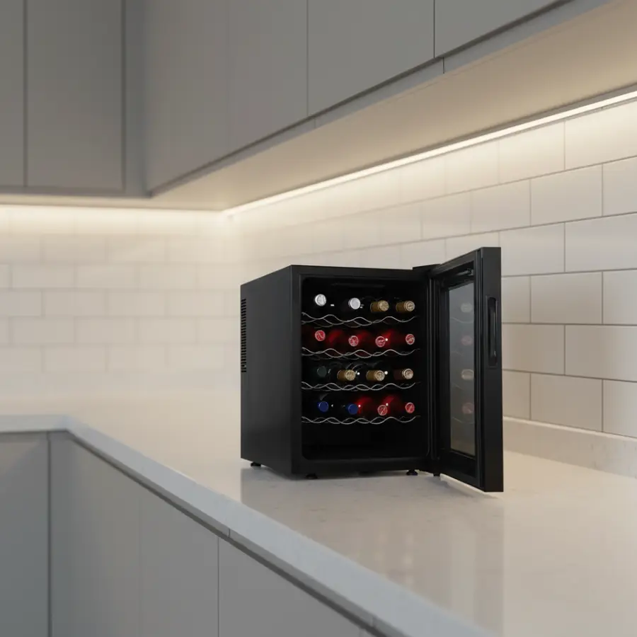 Top Selling Mini Wine Cooler Fridge Home Hotel Bar Small Size Wine Cabinet Cellar — image 5