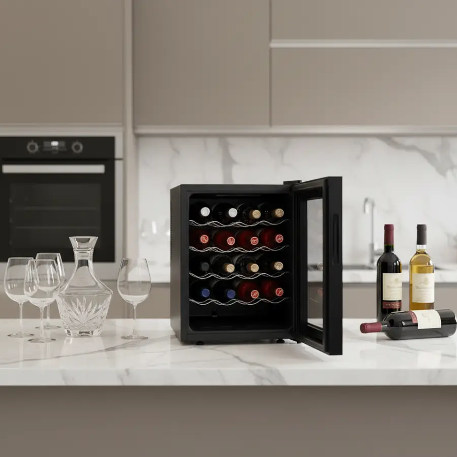 Top Selling Mini Wine Cooler Fridge Home Hotel Bar Small Size Wine Cabinet Cellar — image 7