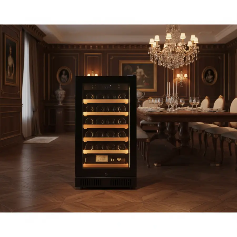Wine Cabinet Constant Temperature Refrigerator for Home Living Room Office — image 4