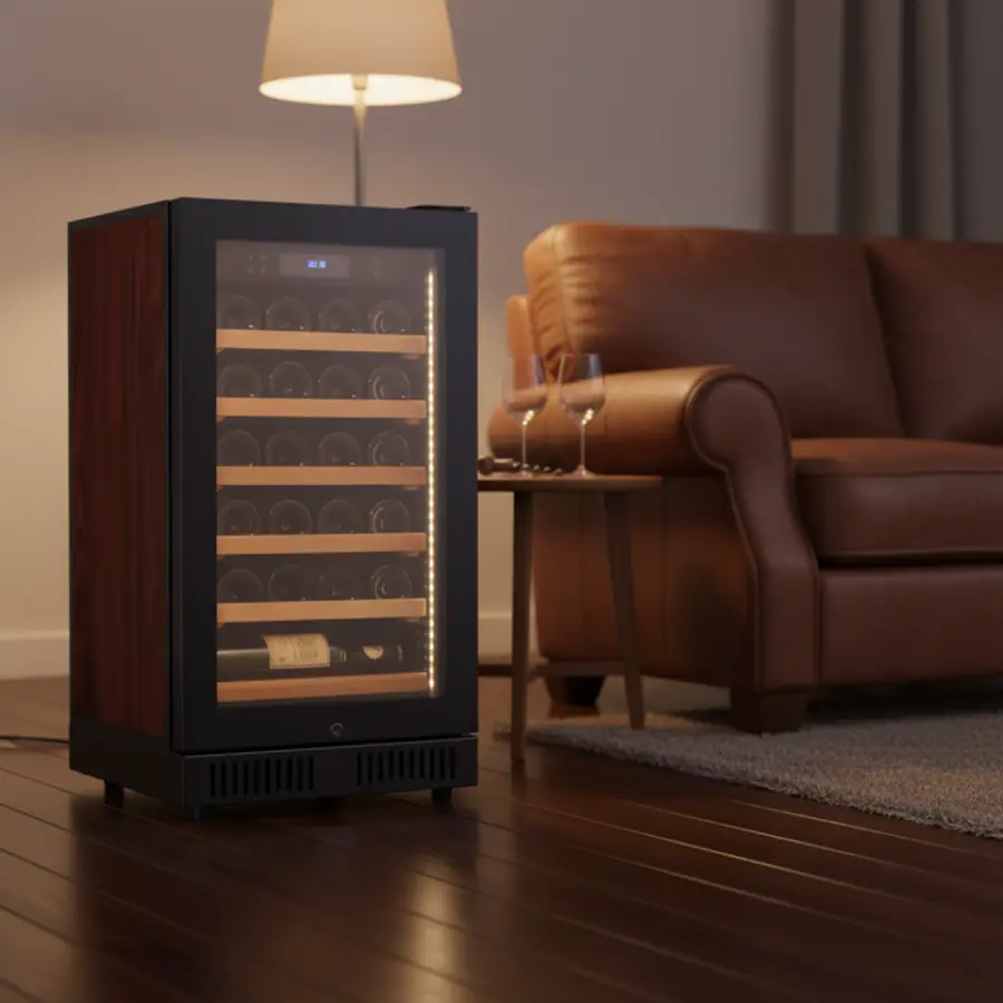 Wine Cabinet Constant Temperature Refrigerator for Home Living Room Office — image 5