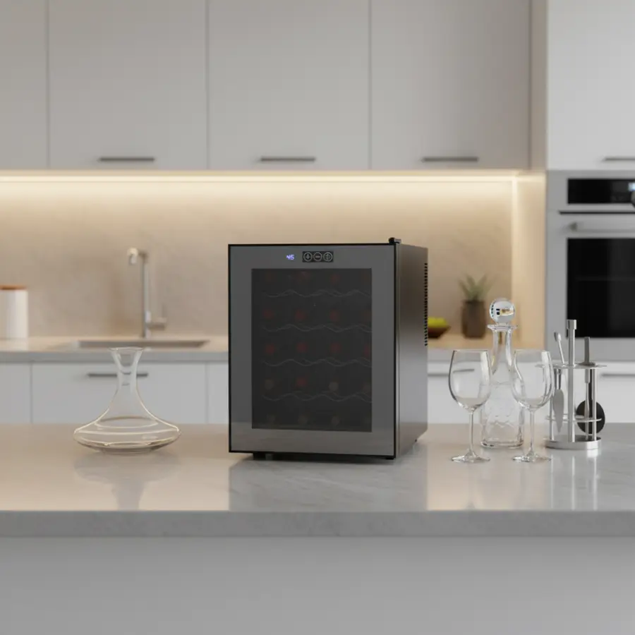 Top Selling Mini Wine Cooler Fridge Small Size Wine Cabinet Cellar for Home Hotel Bar — view 1