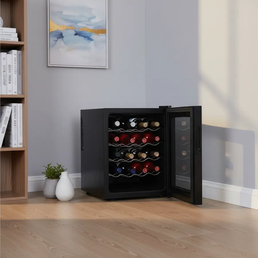 46L Hot Sale Wine Cooler Household Hotel Mini Fridge Wine Cabinet Refrigerator — image 5