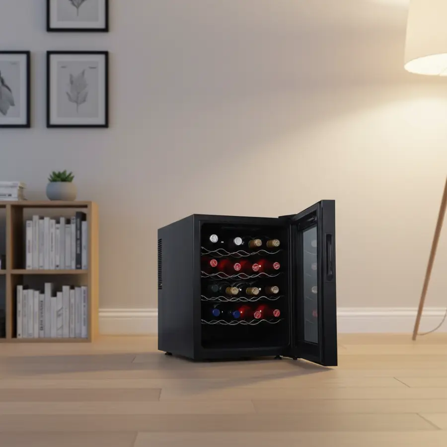 46L Hot Sale Wine Cooler Household Hotel Mini Fridge Wine Cabinet Refrigerator — image 6