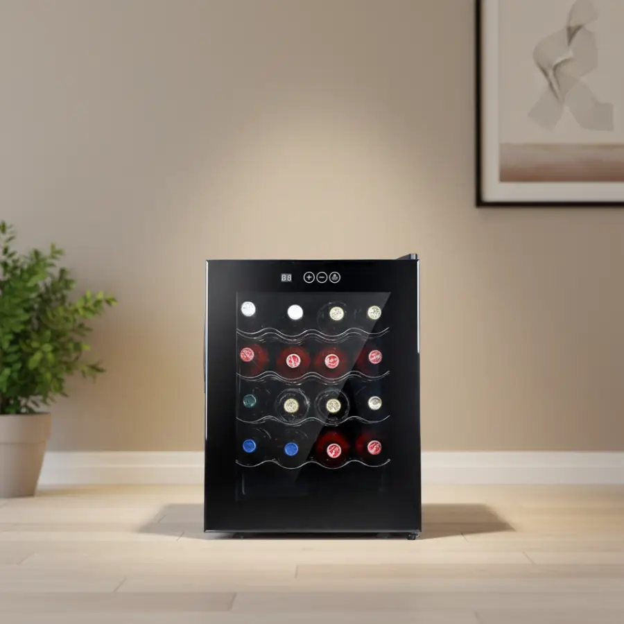 46L Hot Sale Wine Cooler Household Hotel Mini Fridge Wine Cabinet Refrigerator — image 7