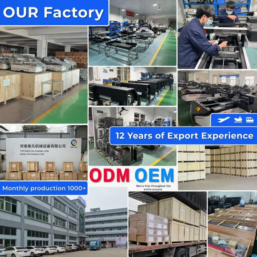 Factory Best Selling 6090 Uv Flatbed Printer with I3200 Head and Camera One Pass Uv Printer for Gift Customized Uv Printer A1 — image 7
