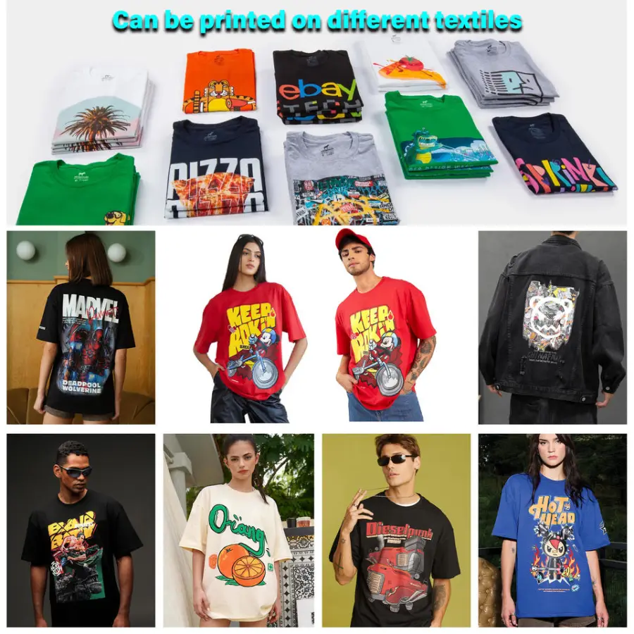Automatic A3 Fluorescent Dtf T-shirt Printer Dtf Printer t Shirt Printer T-shirt Printing Machine — image 5