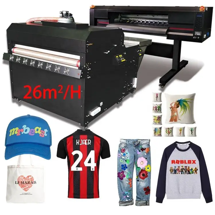 Powder Shaker duster Full Color t Shirt Printing Machine Print Machine Textile t Shirt Printer Apparel & Textile Machine — view 1