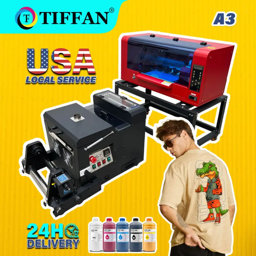 Factory Price A3 A4 30cm 12INCHES XP600 DTF Printer Printing Machine Heat Transfer Pet Film Dtf Printer — view 1