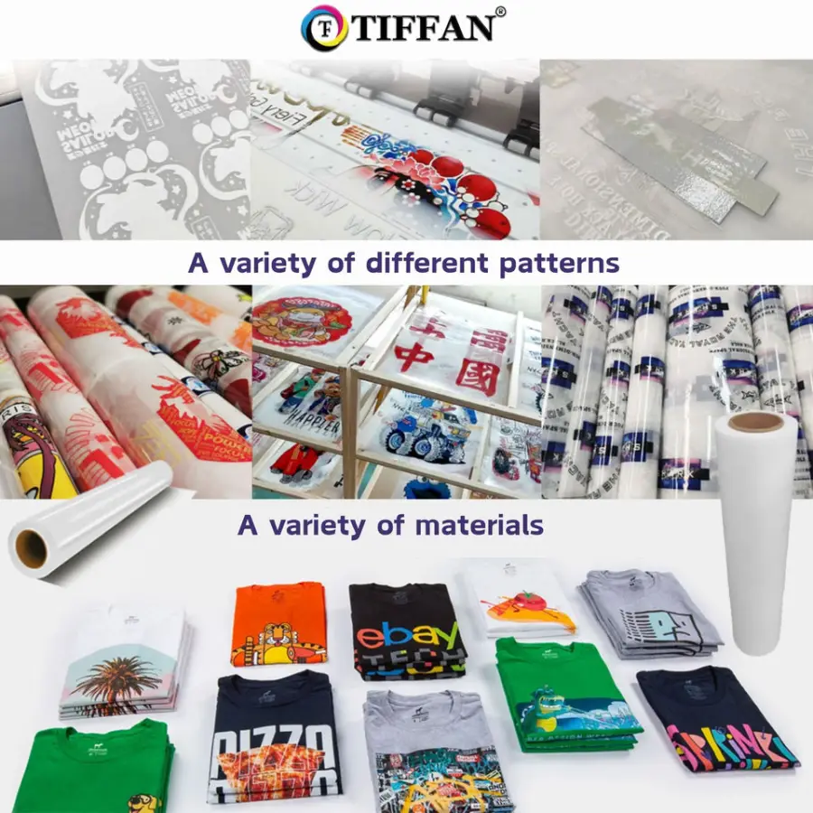 TIFFAN Factory Price A3 Dtf Printers Direct to Pet Film Inkjet Printer with quality XP600 Print Head for T-shirts and Bags — image 5