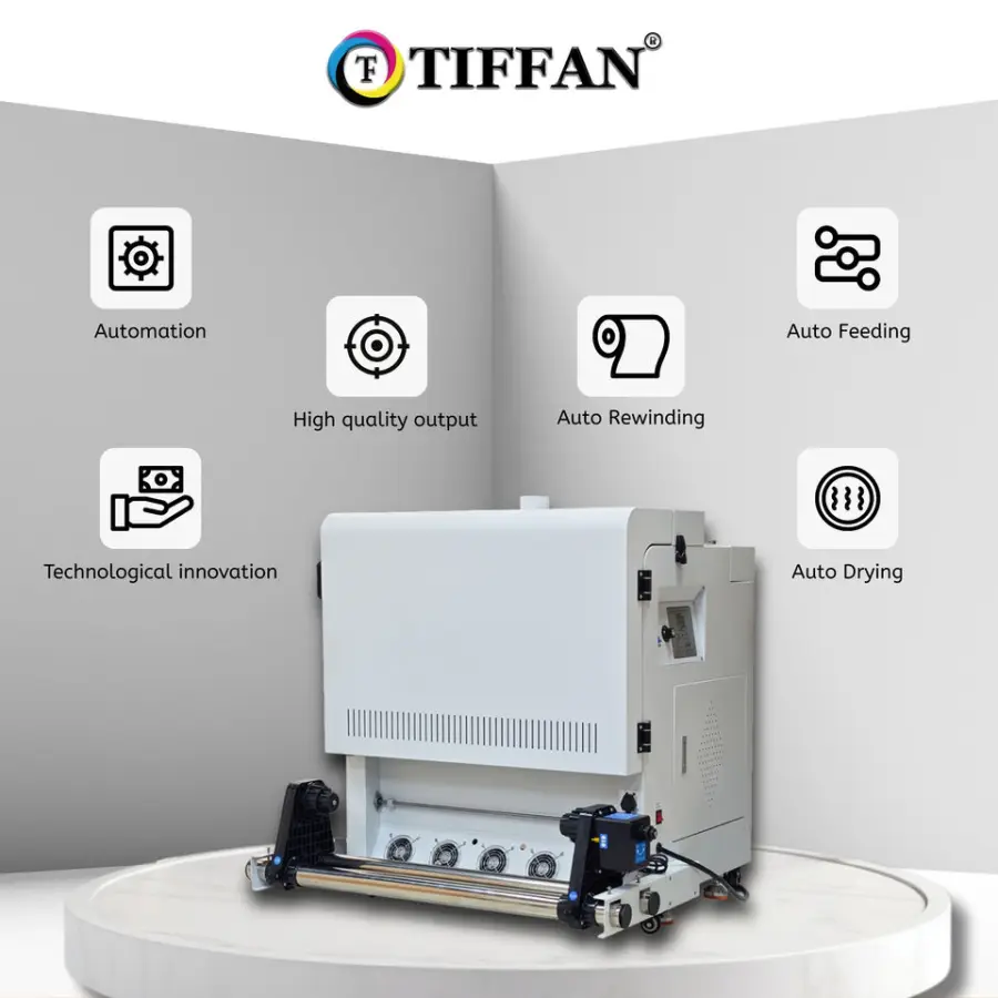 New Tiffan 60cm DTF Printer Powder Drying Shaking Machine for School Uniform Customization with 1 Year Warranty — image 3