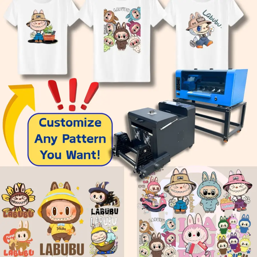 Tiffan A3 Dtf Printer with Powder Shader Machine Otter on Women Baby Clothes Imprimante Dtf Printer — image 7