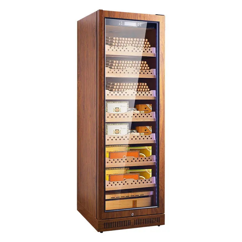 430L Cigar Cabinet Storage Electronic Compressor Cooler Humidifier Cigars Display 1700 Cigar Humidor — view 2
