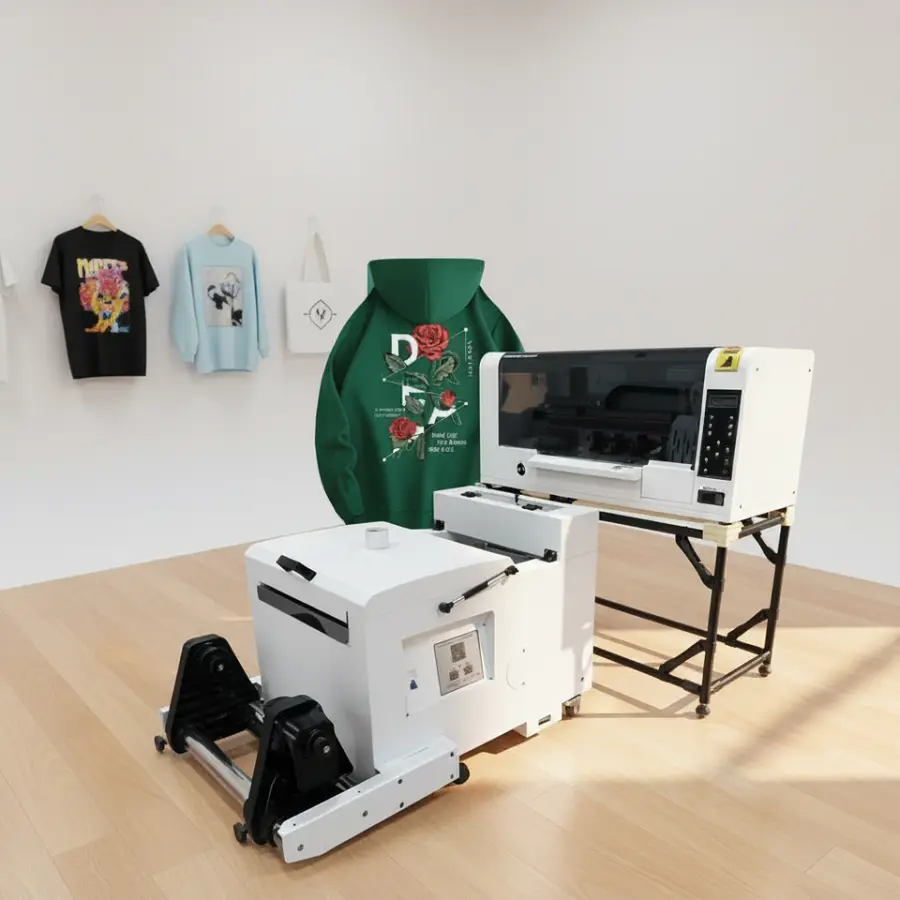2026 New A3 300mm Dtf Printer Machine with EPS Xp600 Textile for t Shirt Women Clothes Dtf A3 Printer — view 1
