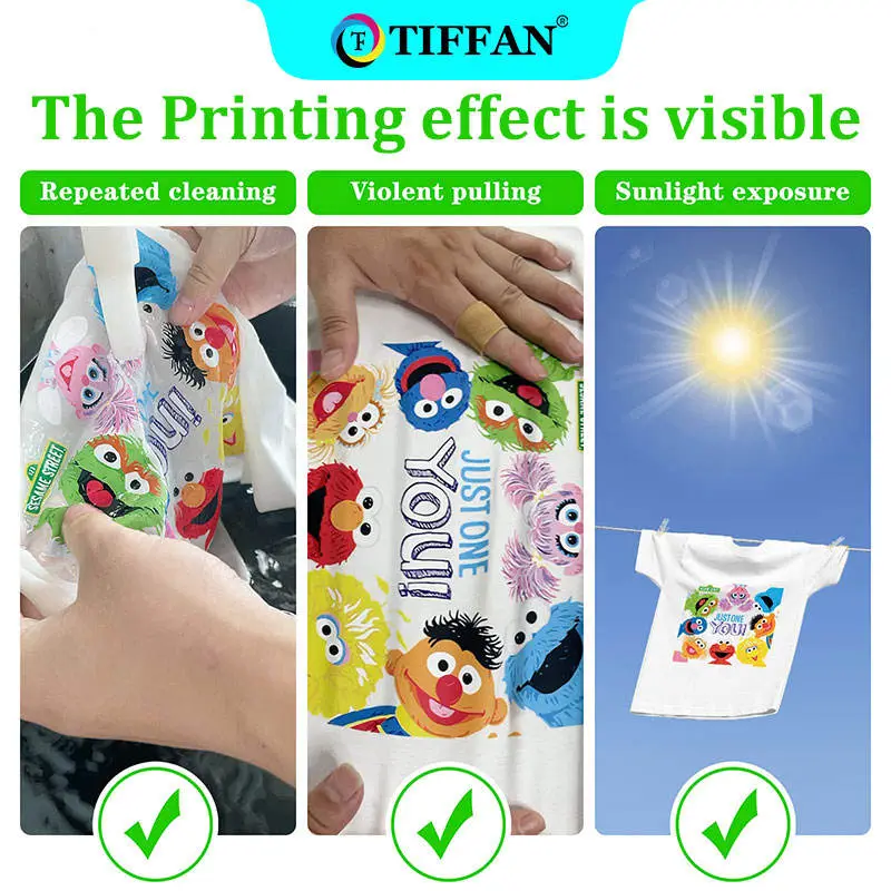 Dual L1800 XP600 A3 A3+ DTF Printer 30 33 cm Direct Transfer Film Printer With Dtf Shaking Powder Machine for T-shirt — image 7