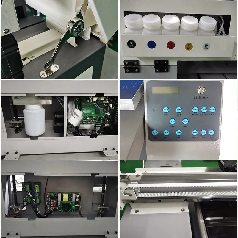 TIFFAN DOUBLE Print Heads XP600 3040 New Trending Product Top Speed A3 DTG logo t Shirt Tshirt Textil Printer Printing Machine — image 5