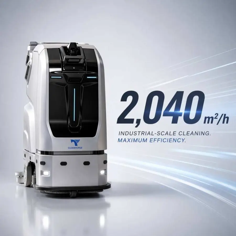 TN70 New AI-Powered Autonomous Self-Propelled Floor Scrubber Robot Industrial Commercial Cleaning Machine — image 4