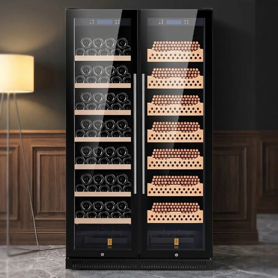 860L Household Cigar Humidor Cooler Cabinet Humidity Storage Electronic Control Cigar Fridge for Cigar Collection — image 4