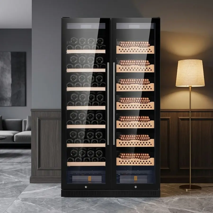 860L Household Cigar Humidor Cooler Cabinet Humidity Storage Electronic Control Cigar Fridge for Cigar Collection — image 5