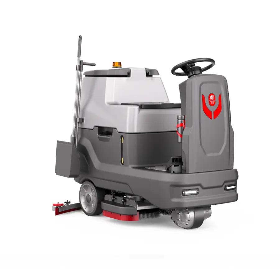 CleanHorse ARES700 Best Price Indoor Ride-On Electric Commercial Floor Scrubber Machine for Warehouse Shopping Mall Cleaning — image 7