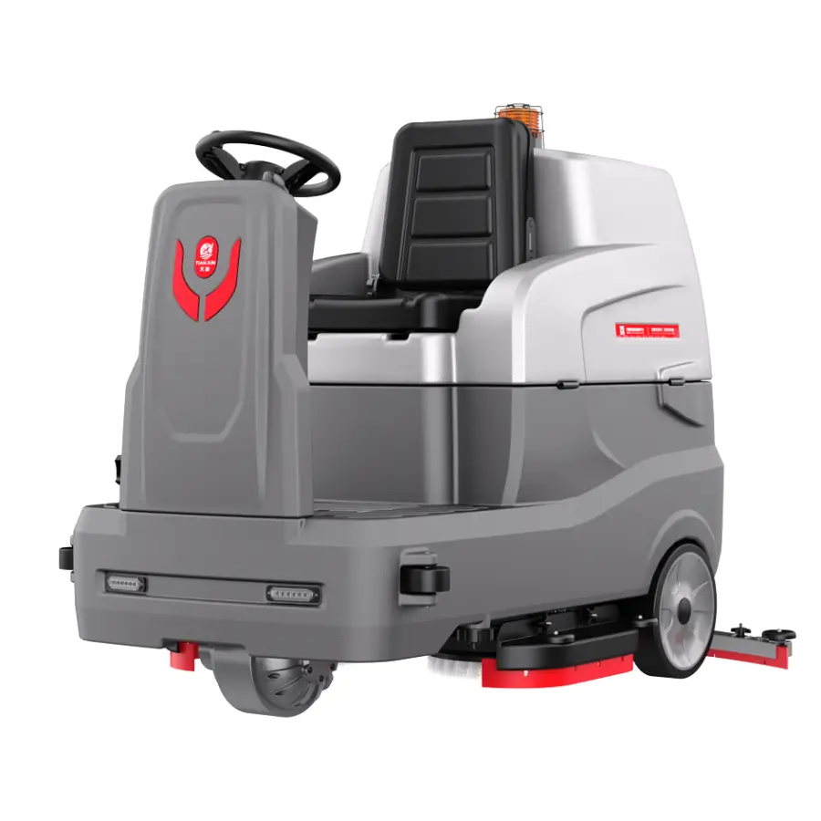 CleanHorse Ares900 Ride-On New Self-Propelled Battery-Powered Floor Cleaning Washing Machine Factory Price — view 1