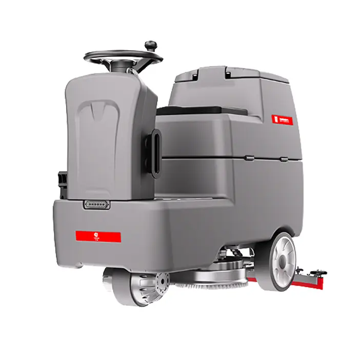 CleanHorse Ares600 New Ride-On Self-Propelled 24V100Ah Battery Power Washer Concrete Cleaner Driving Floor Scrubber 550mm — image 4