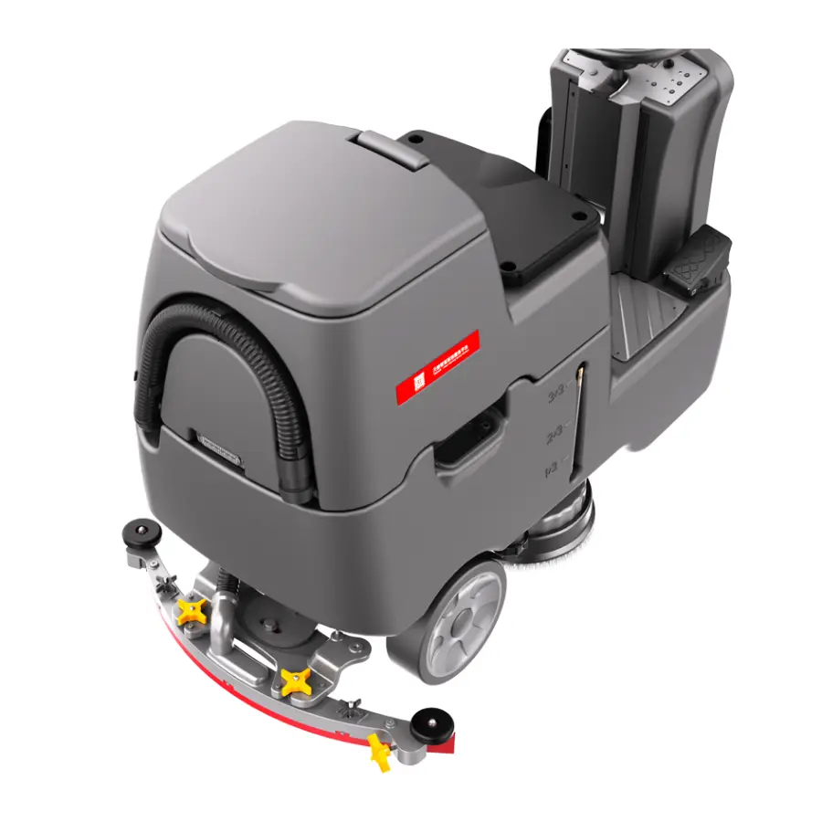 CleanHorse Ares600 New Ride-On Self-Propelled 24V100Ah Battery Power Washer Concrete Cleaner Driving Floor Scrubber 550mm — image 5
