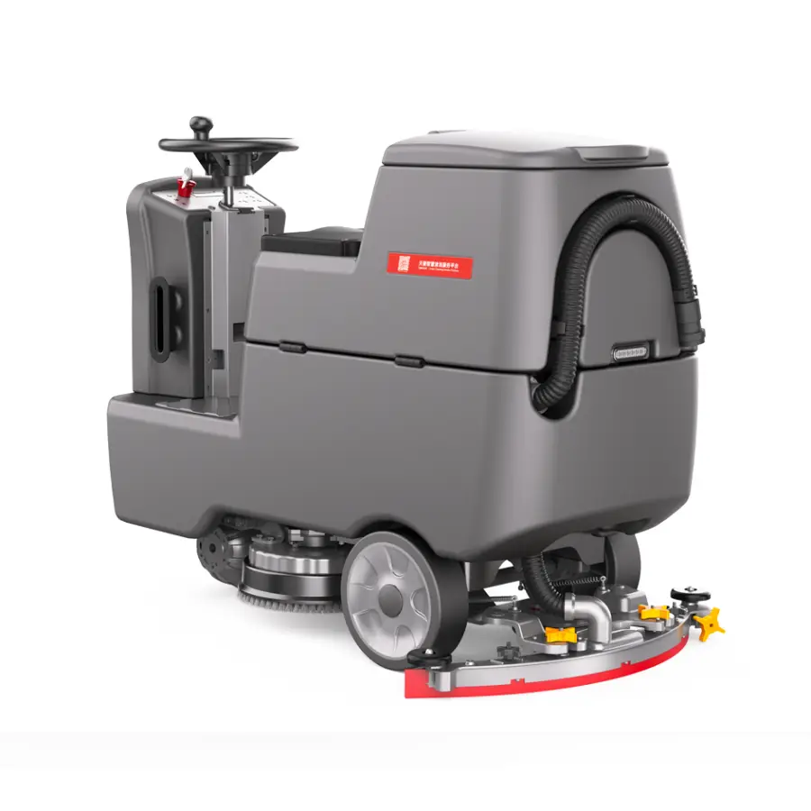 CleanHorse Ares600 New Ride-On Self-Propelled 24V100Ah Battery Power Washer Concrete Cleaner Driving Floor Scrubber 550mm — image 6