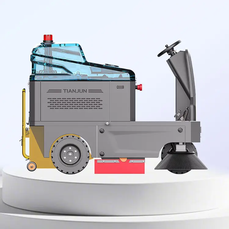 CleanHorse SP1480 ODM PEM New Self-Propelled Rust Corrosion Prevention Street Vacuum Ride-On Floor Sweeper 48V80Ah Battery — image 6