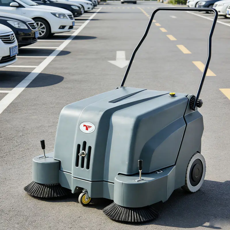 CleanHorse M1 New Industrial Electric Walk-Behind Sweeper 48V20Ah Battery 4000/h Cleaning Efficiency Commercial 1000mm C — view 5