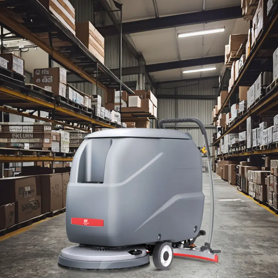 CleanHorse ARES520 Manual Plastic ECO Mode Electric New Floor Scrubber Dryer Cleaning Warehouse 2500/h 3-4h — image 6