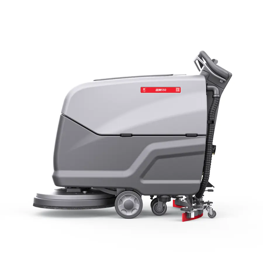 CleanHorse ARES530 New Self-Propelled Cordless Electric Walk-Behind Walk-Sweeper Tile Floor Scrubbing Machine 24V85Ah Battery — image 7
