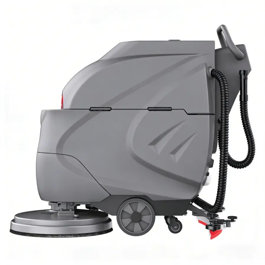 Cleanhorse X3 OEM ODM Industrial Auto Floor Scrubber 780mm Squeegee System New 24V85Ah Battery 2200/h Efficiency — view 6