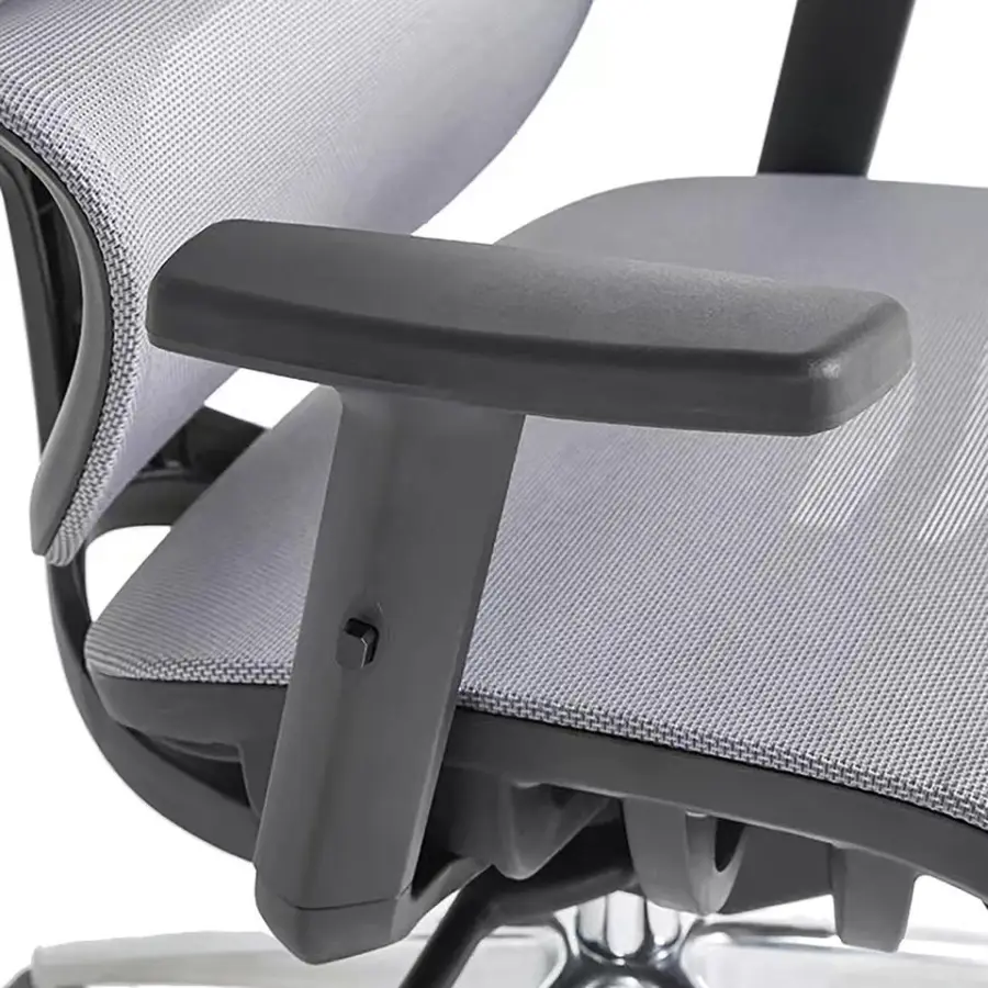 200kg Heavy Duty Office Wide Seat Ergonomic Chairs for Office with Footrest — view 5