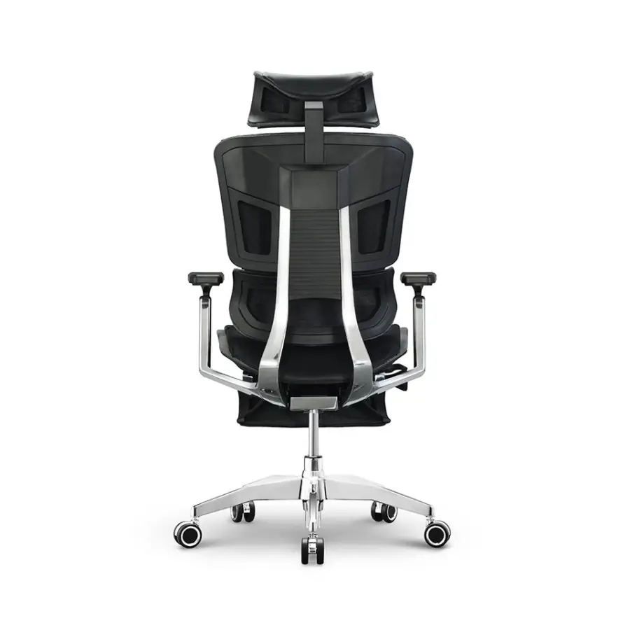 5 Years Warranty Comfortable Recliner Executive Luxury Ceo boss Black Genuine Leather Office Leather Chair — image 6