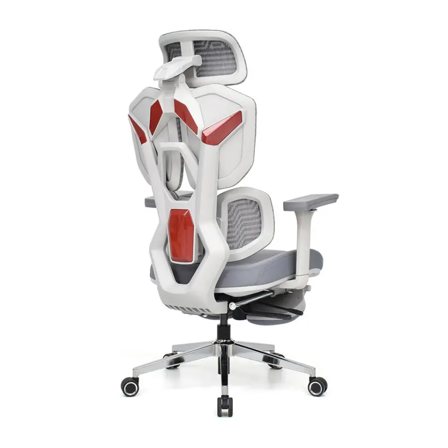 Chair Gaming Custom Wholesale Heavy Duty Swivel Reclining White Computer Executive Office Ergonomic Gaming Chair with Fo — view 1