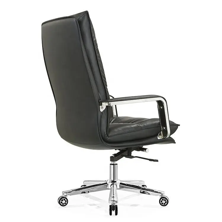 New Arrival Height Adjustable Ergo Executive Office High Back PU Executive Boss Manager Chair With Rolling Swivel Pu Padded — image 4