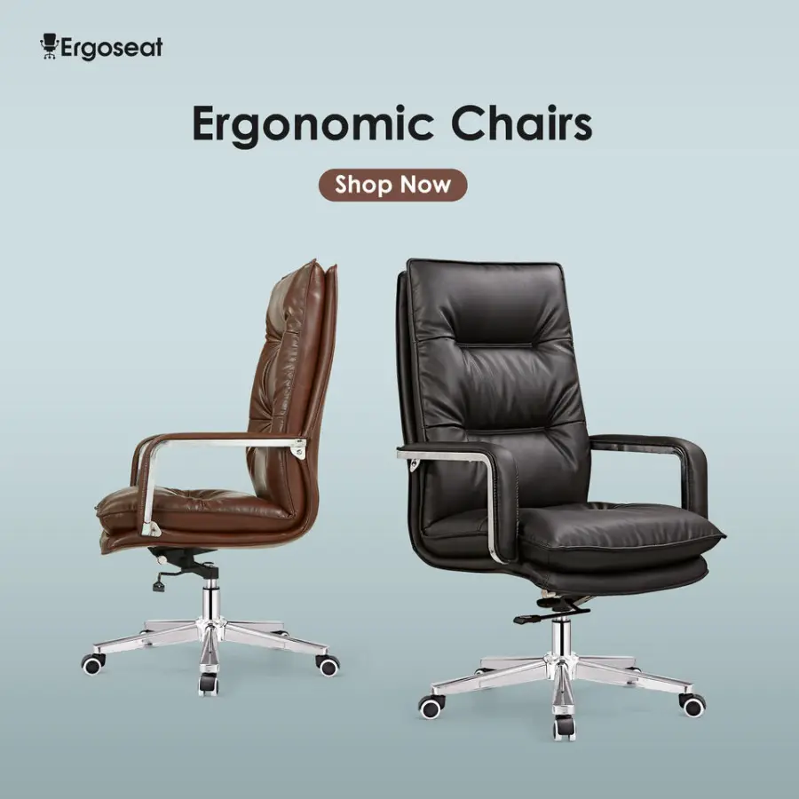 New Arrival Height Adjustable Ergo Executive Office High Back PU Executive Boss Manager Chair With Rolling Swivel Pu Padded — image 5